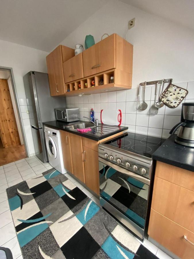 Dachgeschoss Apartment Mit Ausblick Halle  外观 照片